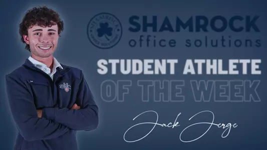 Jack Jerge Shamrock Office Student Athlete of the Week