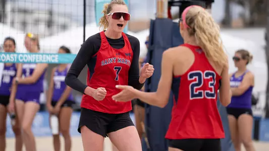 Hawley Harrer Celebrates vs Portland