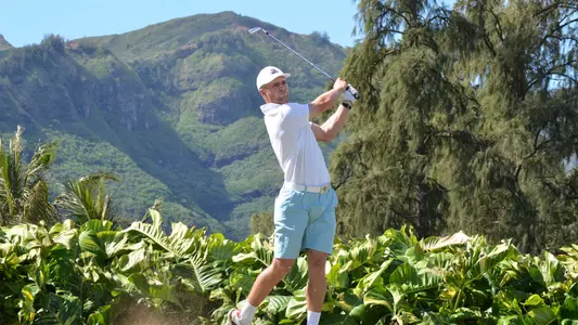 Kristian Bressum 17th Tee Hawaii