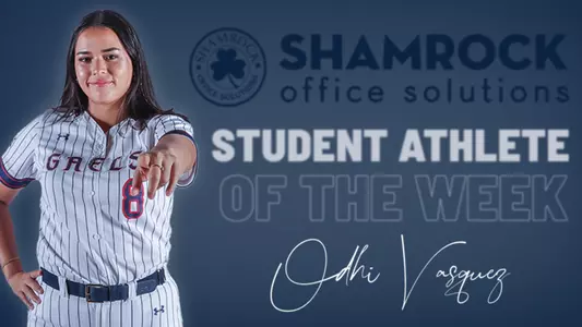Odhi Vasquez Student Athlete of the Week