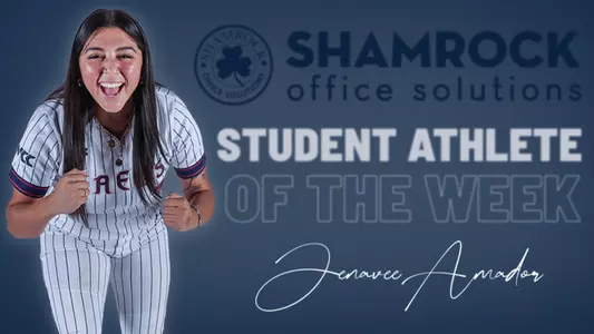 Jenavee Amador Shamrock Student Athlete of the Week