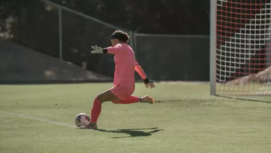 Kate Plachy Goal Kick vs. Cal 2024