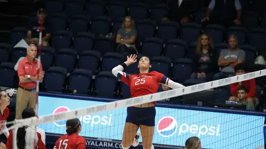 Abby Castillon Swing vs Air Force