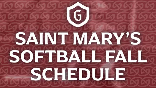 SMC SOFTBALL FALL SCHEDULE
