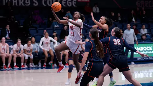 Kennedy Johnson Layup vs. Pepperdine 1/16/25