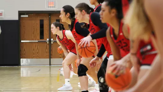WBB Dribbling Line in Frisco 2025