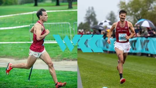 Jason Habash and Zane Jackson WCC All-Academic