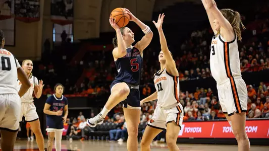 Abby Shoff Floater vs. Oregon State 2/1/25