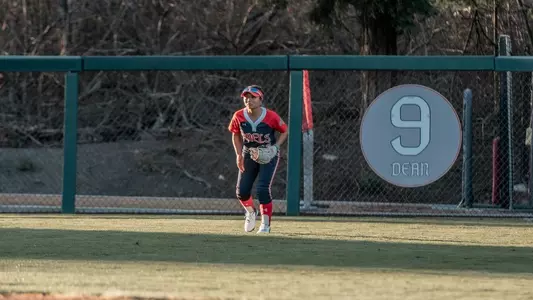 Camille Lara in the Outfield