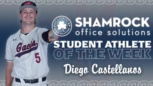 2025 BSB Shamrock Student Athlete of the Week Diego Castellanos