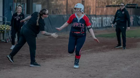 Alex Cutonilli Post HR at Practice