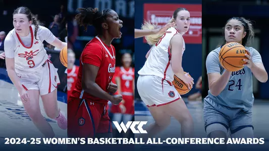 2025 WCC All-Conference Awards Graphic