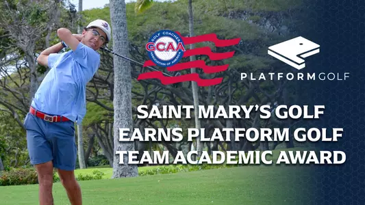 2024-25 GCAA Academic Team Award MGOLF