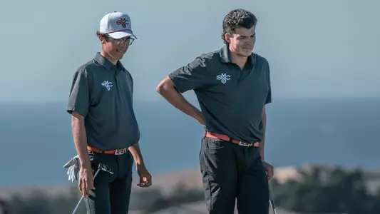 Avery Lazarski and Aidan Lee 2024 Golf and Leadership