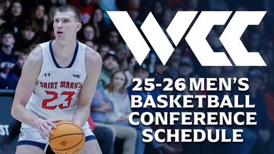 2025-26 WCC MBB Conference Schedule