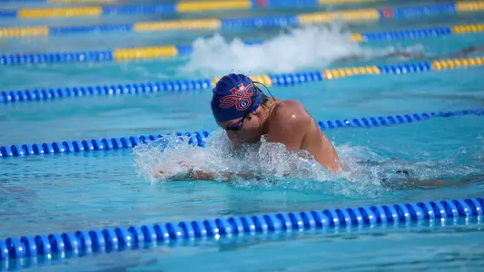 Gabriel Benitez at UCSB Swim Meet 2026