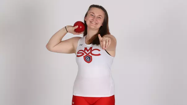 Alexys Carlson Shot Put Media Day