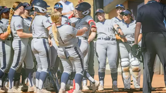 Sam Buckley Post Homer at Home Plate at UNCO
