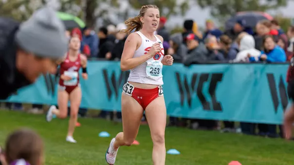 Courtney Fitzgibbon at XC 2025 WCC Champs