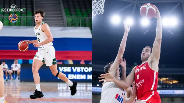 Mantas and Salih at 2026 FIBA U20 EuroBasket