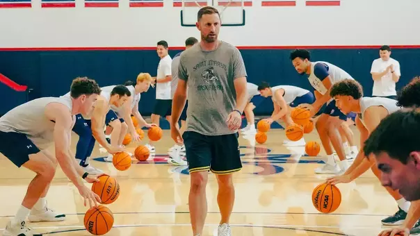 Mickey McConnell at Practice