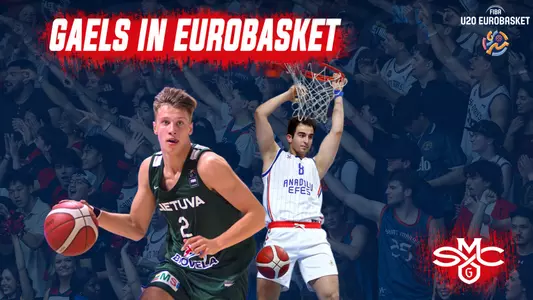 Salih Altuntas and Mantas Juzenas at U20 Eurobasket