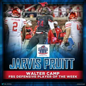 Walter Camp National Player of the Week Jarvis Pruitt