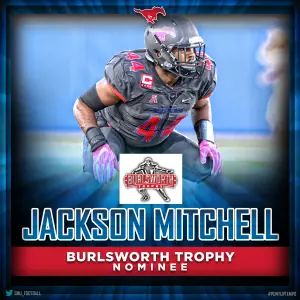 Jackson Mitchell vs Houston graphic
