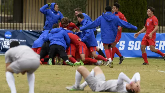 team celebration smu at georgetown