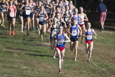 PHILADELPHIA, PA ? OCT 28: The American Athletic Conference Cross Country Championships at Belmont Plateau in Philadelphia, PA on October 28, 2017 (Photo by Mitchell Leff/American Athletic Conference)