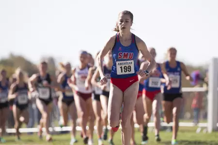 PHILADELPHIA, PA ? OCT 28: The American Athletic Conference Cross Country Championships at Belmont Plateau in Philadelphia, PA on October 28, 2017 (Photo by Mitchell Leff/American Athletic Conference)