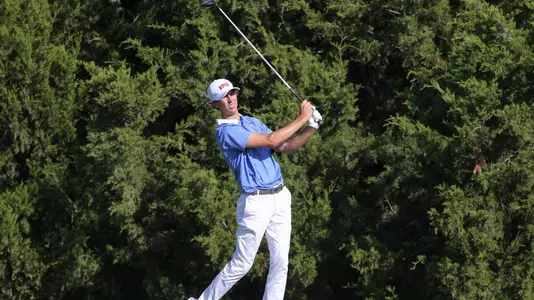 Markham tees off