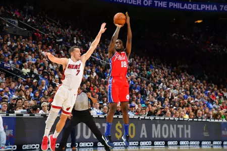 Shake Milton Miami Heat v Philadelphia 76ers