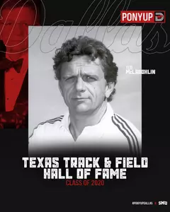Texas T&F Hall of Fame Graphic