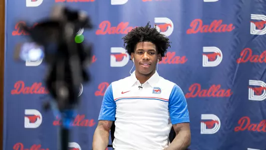 Kendric Davis AAC Media Day