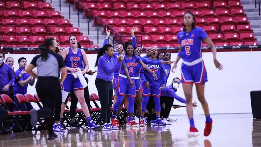 WBB Bench Celebration