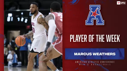 Marcus Weathers AAC Player of the Week