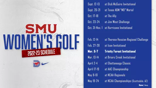 WGOLF 2022-23 Schedule