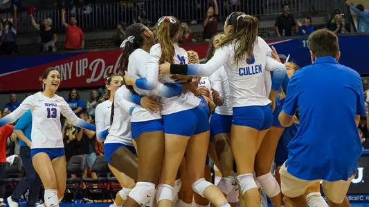 Volleyball celebration No. 1 Pitt