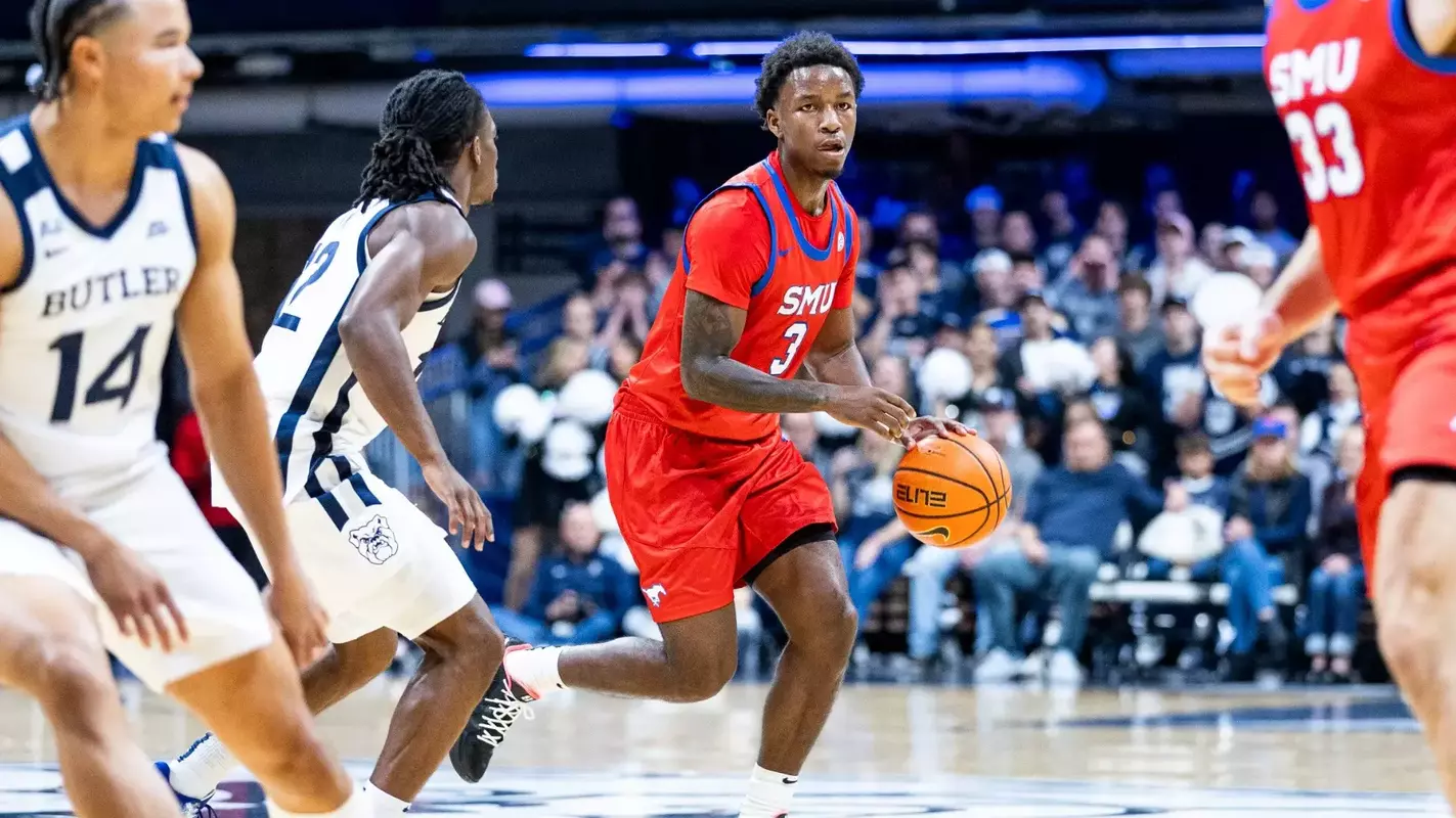 Chuck Harris - SMU men's basketball at Butler - Nov. 15, 2024