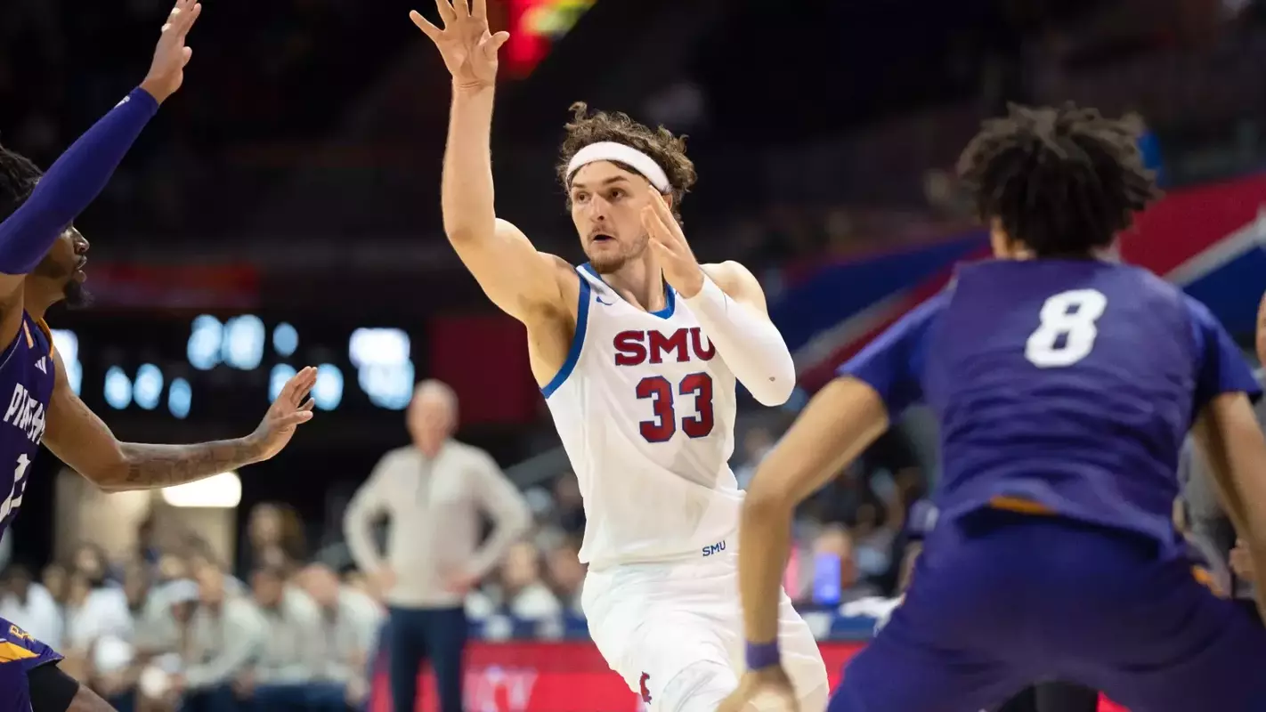 SMU men's basketball vs. Prairie View A&M - Nov. 18, 2024 - Moody Coliseum - Dallas, Texas