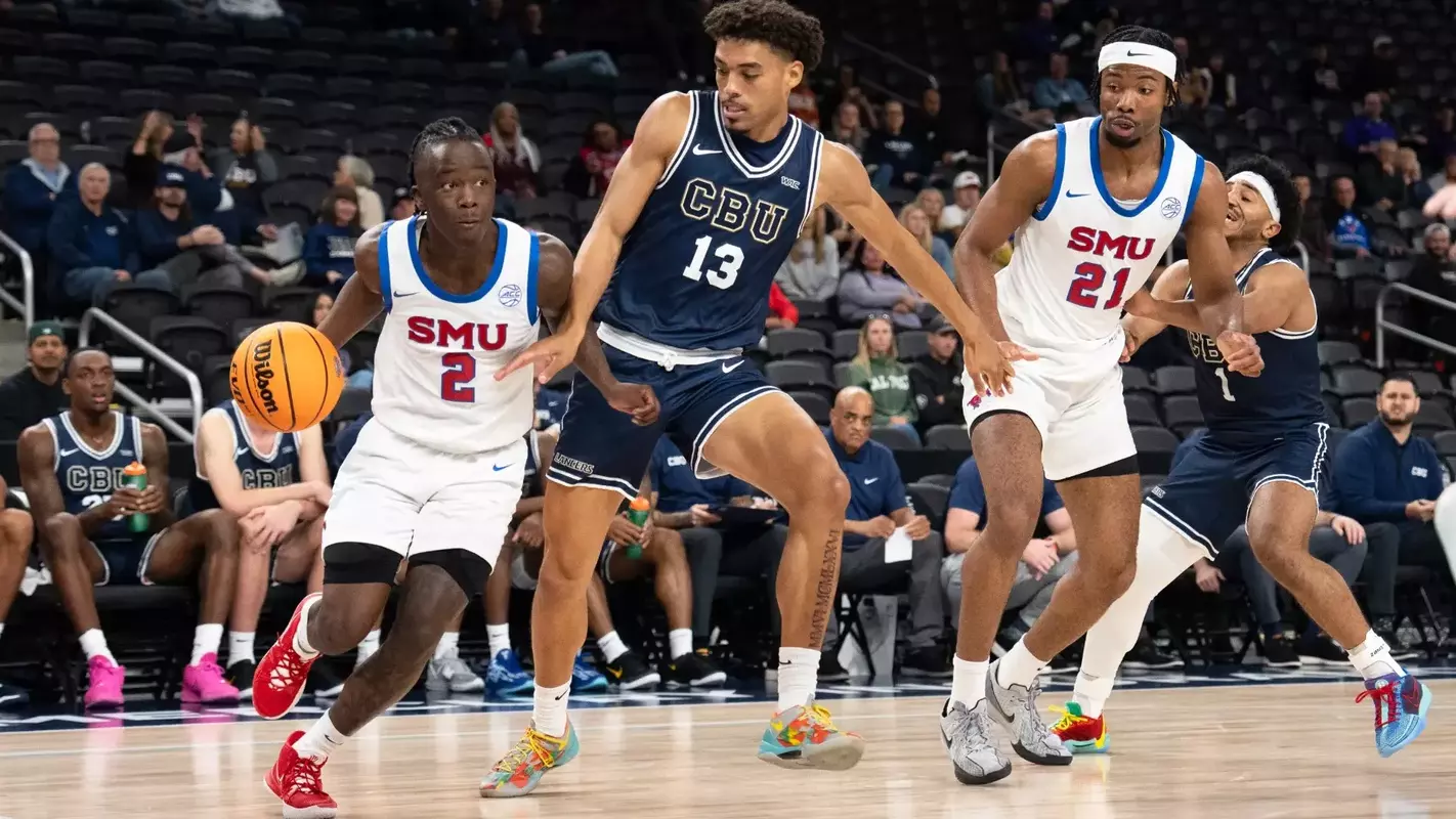 SMU men's basketball vs. Cal Baptist - Nov. 26, 2024