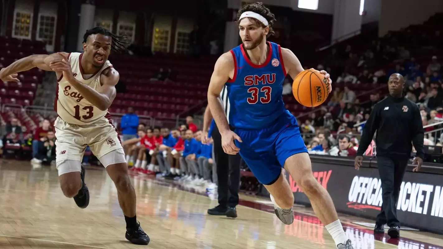 SMU men's basketball at Boston College - Dec. 21, 2024