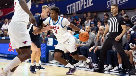 SMU men's basketball vs. Virginia - Dec. 7, 2024 - Moody Coliseum - Dallas, Texas