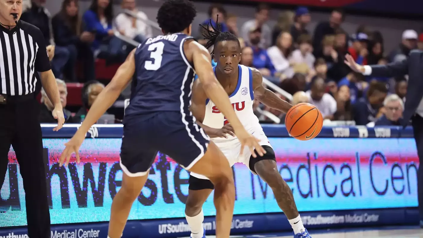 SMU men's basketball vs. Longwood - Dec. 29, 2024 - Moody Coliseum - Dallas, Texas