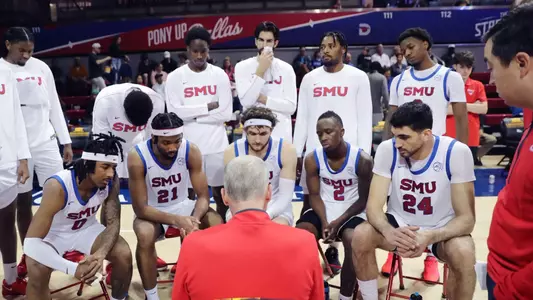 SMU men's basketball vs. Longwood - Dec. 29, 2024 - Moody Coliseum - Dallas, Texas