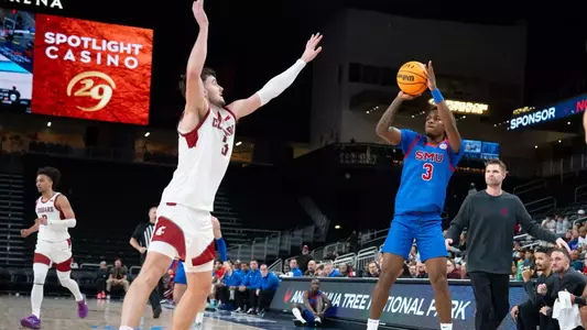 SMU men's basketball vs. Washington State - Nov. 27, 2024