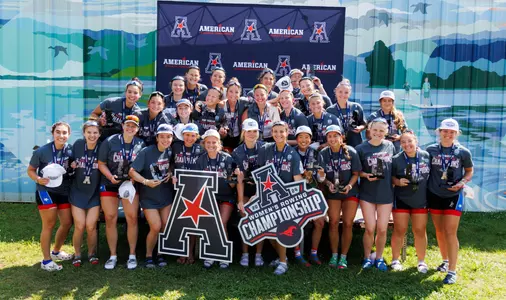 OAK RIDGE, TENNESSEE - MAY 12: American Athletic Conference womens rowing championship. Photograph by Brett Carlsen