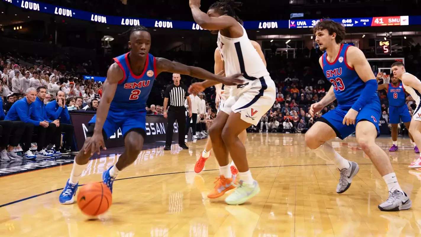 SMU men's basketball at Virginia - Jan. 15, 2025