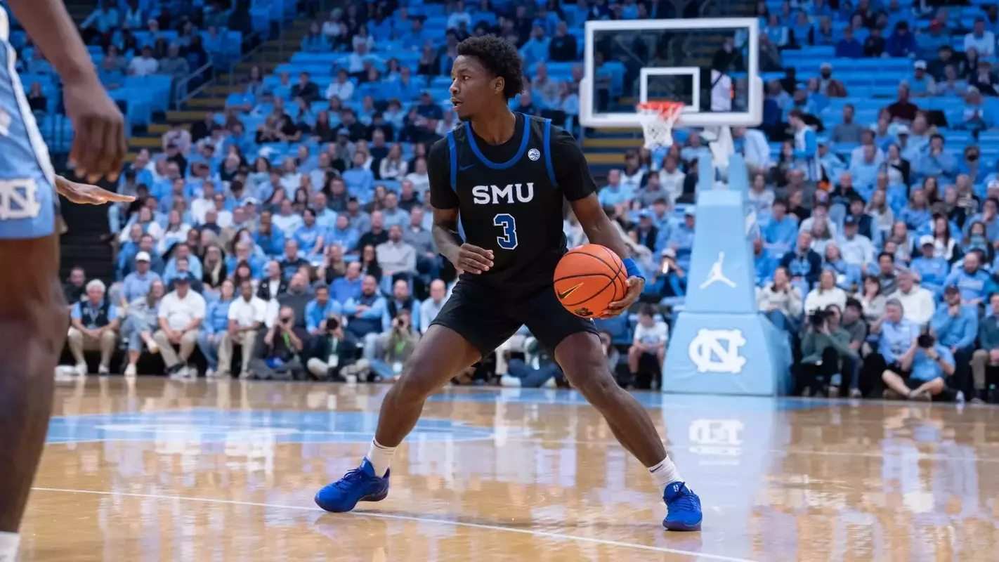SMU men's basketball at North Carolina - Jan. 7, 2025 - Chapel Hill, NC
